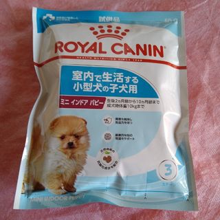 ロイヤルカナン(ROYAL CANIN)のロイヤルカナン　ミニインドアパピー　試供品(ペットフード)