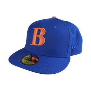 ニューエラー(NEW ERA)のNEW ERA ニューエラ キャップ BETTER gift shop ベターギフトショップ B刺繍 ベースボールキャップ 帽子 ブルー系 58.7㎝【中古】(その他)