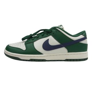 ナイキ(NIKE)のNIKE ナイキ スニーカー DD1503-300 WMNS Dunk Low Gorge Green ウィメンズ ダンク ロー ゴージグリーン グリーン系 ホワイト系 US12 29cm【新古品】【未使用】【中古】(スニーカー)