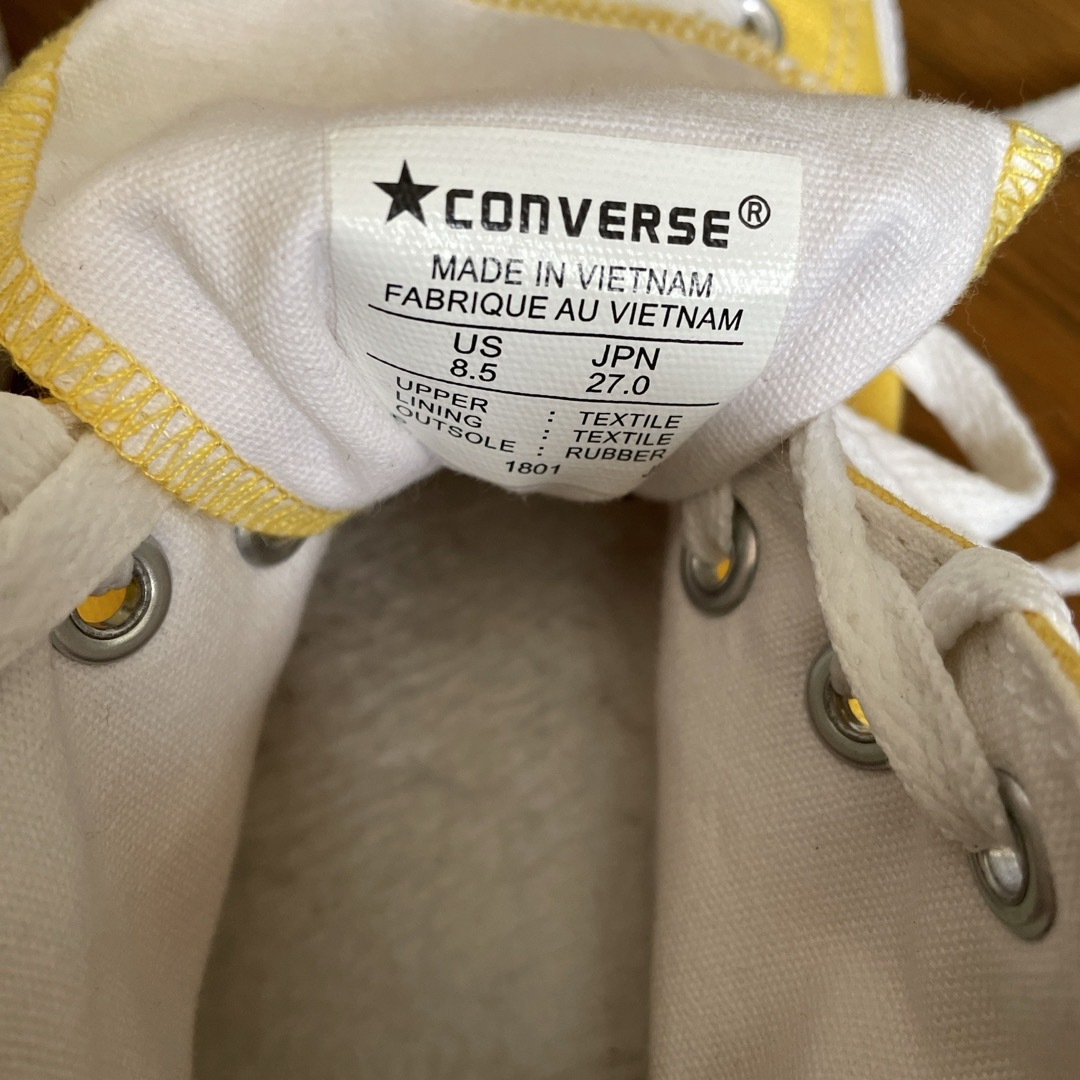 ALL STAR（CONVERSE）(オールスター)のコンバース　オールスター　軽量ハイカットスニーカー　27cm メンズの靴/シューズ(スニーカー)の商品写真