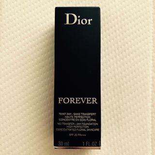 ディオール(Dior)のディオールスキンフォーエヴァーフルイドマット♡0Nカラー(ファンデーション)