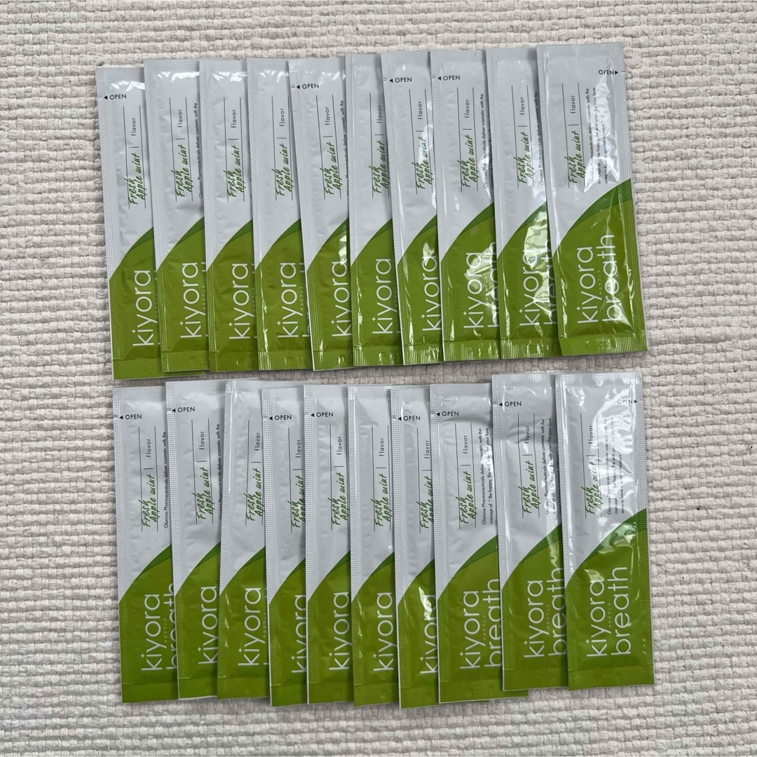 グロリア製薬　kiyora breat    キヨラブレス　20包 コスメ/美容のオーラルケア(マウスウォッシュ/スプレー)の商品写真