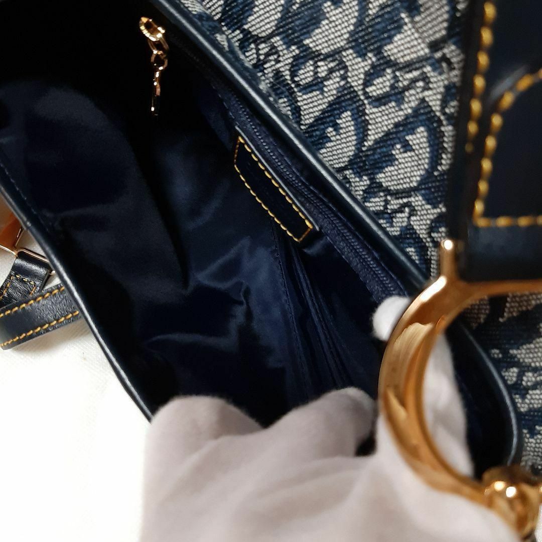 ご褒美♡【極美品】 ディオールサドルバッグ ハンドバッグ Diorサドルバック♡ ご褒美♡【極美品】 ディオールサドルバッグ ハンドバッグ Diorサドルバック♡