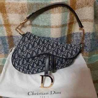 クリスチャンディオール(Christian Dior)のご褒美♡【極美品】 ディオールサドルバッグ　ハンドバッグ　Diorサドルバック♡(ハンドバッグ)