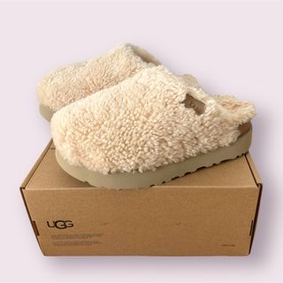 アグ(UGG)のUGG＊新品　22センチ　ファズ シュガースライド　アグ　サンダル　スリッポン(スリッポン/モカシン)