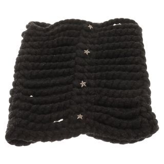 CHROME HEARTS クロムハーツ SCARF STEFF 4Pスター カシミヤネックウォーマー マフラー ※品質タグなし