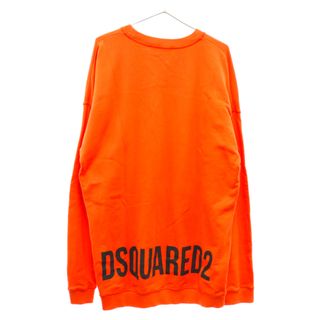 ディースクエアード(DSQUARED2)のDSQUARED2 ディースクエアード 22SS オーバーサイズスウェットトレーナー オレンジ S72GU0360(スウェット)