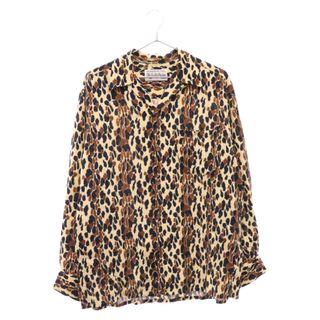 WACKO MARIA ワコマリア LEOPARD HAWAIIAN SHIRT レオパード柄長袖