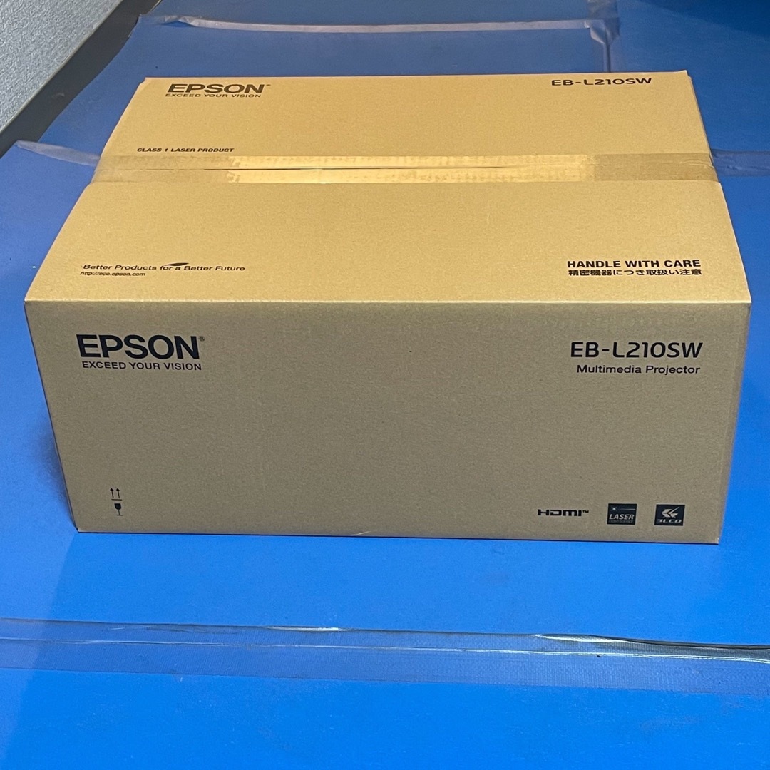 EPSON(エプソン)のEPSON EB-L210SW ビジネスプロジェクター(新品・未使用品) スマホ/家電/カメラのテレビ/映像機器(プロジェクター)の商品写真