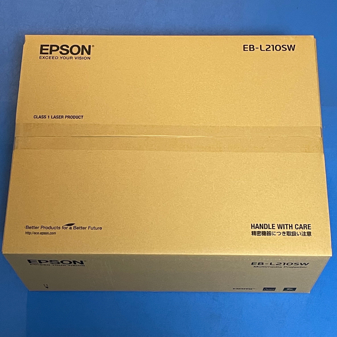 EPSON(エプソン)のEPSON EB-L210SW ビジネスプロジェクター(新品・未使用品) スマホ/家電/カメラのテレビ/映像機器(プロジェクター)の商品写真