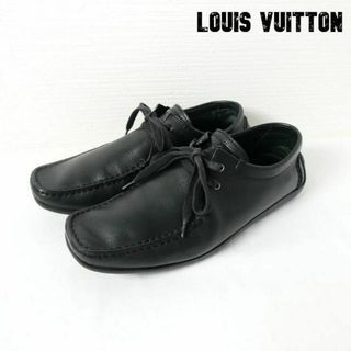 LOUIS VUITTON - 良品 ルイヴィトン レザー ドライビングシューズ モカシン スリッポン 7.5