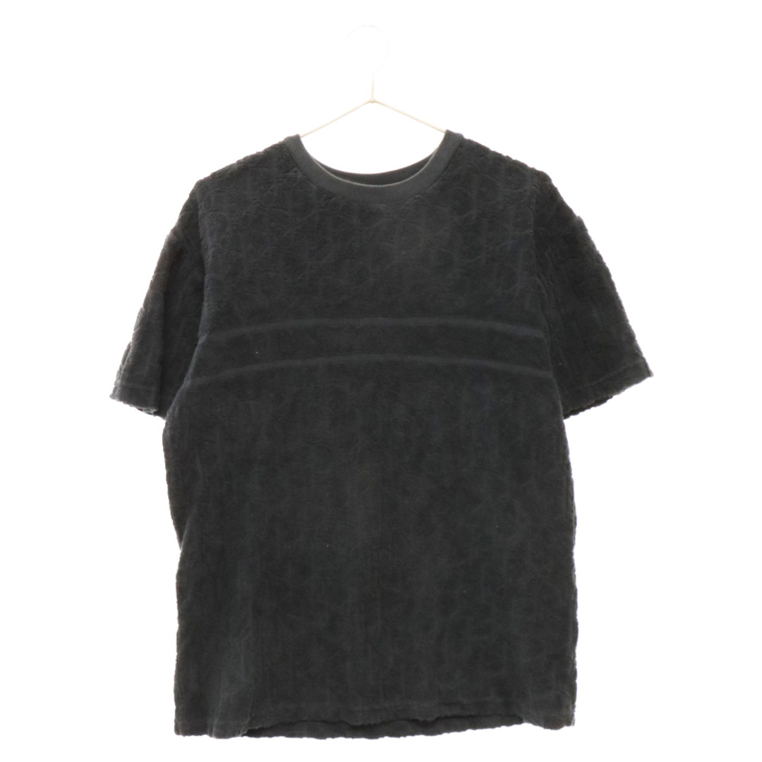 Dior(ディオール)のDIOR ディオール 20SS Oversized Tee with Dior Oblique Motif オブリークジャガード 半袖Tシャツ ネイビー 943J605E0602 メンズのトップス(Tシャツ/カットソー(半袖/袖なし))の商品写真