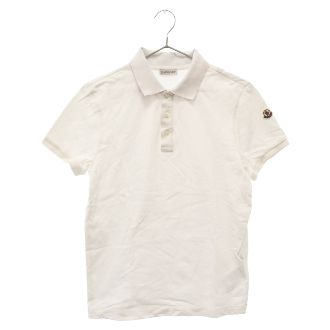 MONCLER - MONCLER モンクレール MAGLIA POLO MANICA CORTA 襟ロゴ入り