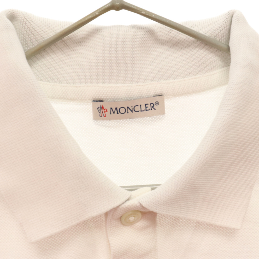 MONCLER - MONCLER モンクレール MAGLIA POLO MANICA CORTA 襟ロゴ入り