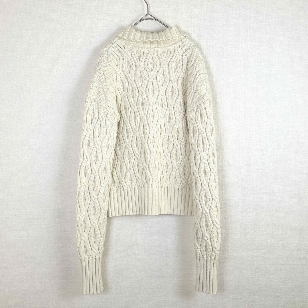 STUDIOUS - 川口春奈さん私服 MATURED ケーブルニットカーデ STUDIOUS - 川口春奈さん私服 MATURED ケーブルニットカーデ