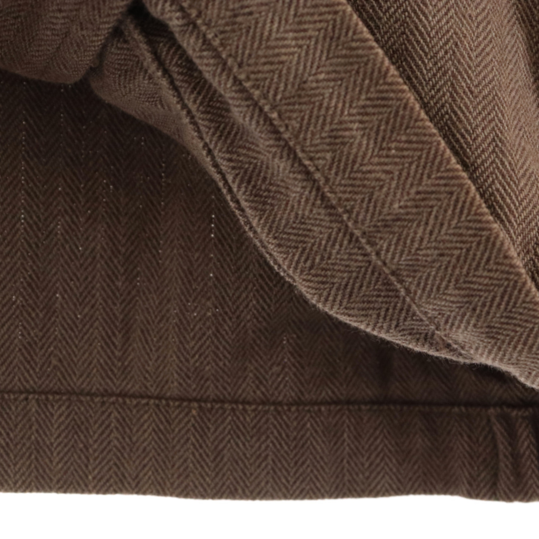 WOOLRICH(ウールリッチ)のWOOLRICH ウールリッチ ウールジップアップジャケット ブラウン メンズのジャケット/アウター(フライトジャケット)の商品写真