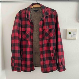 ユニクロ(UNIQLO)のuniqlo vintage 10's flannel boa jackets (ダウンジャケット)