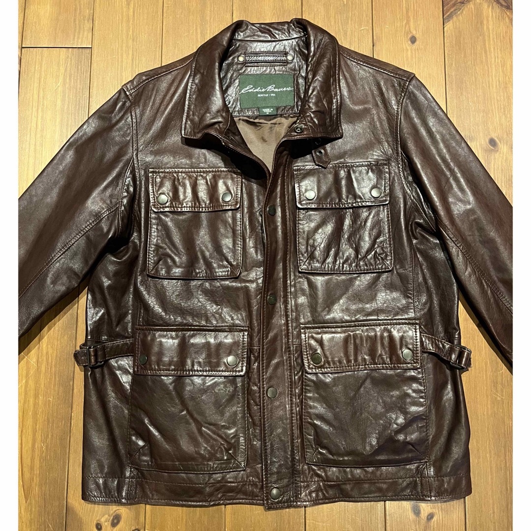 90s Eddie Bauer Leather Jacket | VOSTOK - ジャケット・アウター 90s Eddie Bauer Leather Jacket | VOSTOK - ジャケット・アウター