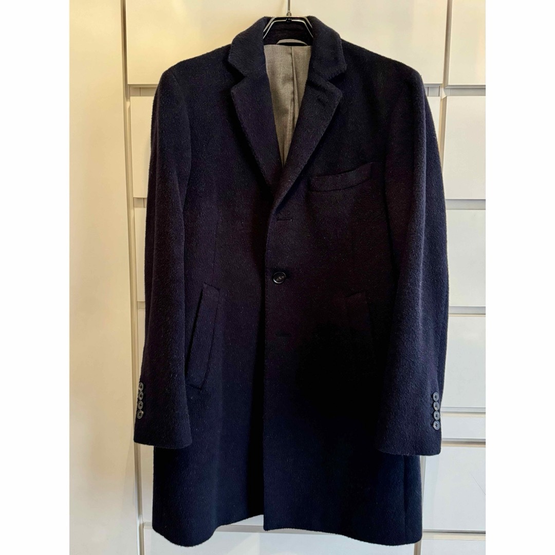 THE SUIT COMPANY(スーツカンパニー)のアルパカ チェスターコート メンズのジャケット/アウター(チェスターコート)の商品写真