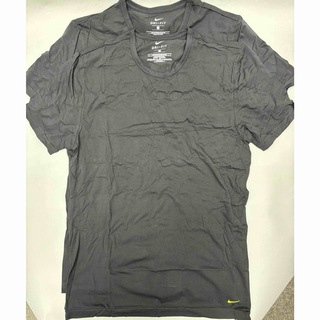 ナイキ(NIKE)の【新品未使用】NIKEメンズインナーTシャツM 黒2枚セットDRY FIT(Tシャツ/カットソー(半袖/袖なし))