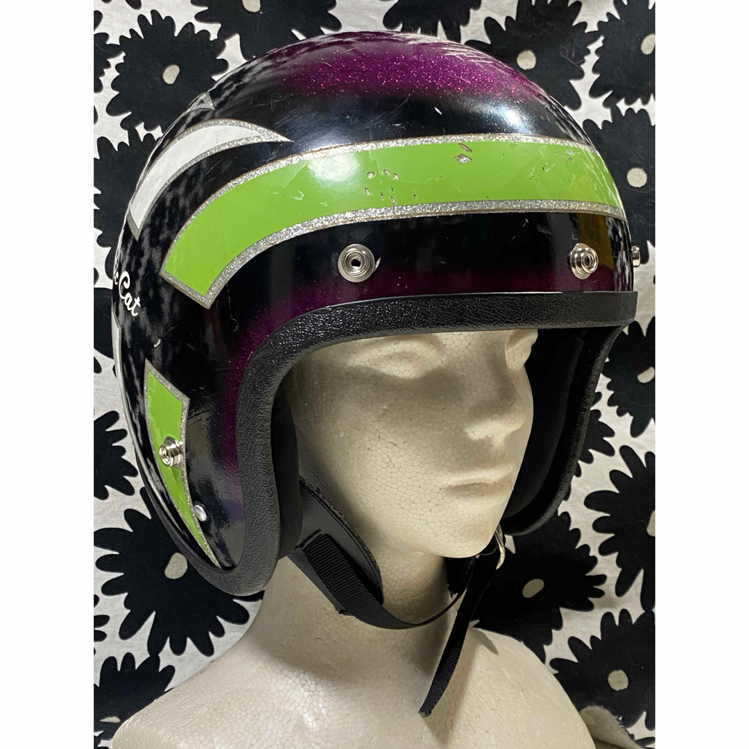 ブコ(ブコ)のCROWN ArcticCat 70’s ビンテージヘルメット mchal 自動車/バイクのバイク(ヘルメット/シールド)の商品写真