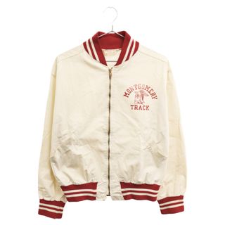 チャンピオン(Champion)のCHAMPION チャンピオン 60-70S VINTAGE ヴィンテージ ランナーズタグ ジップアップ ブルゾン アイボリー(ブルゾン)