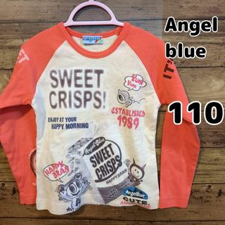 エンジェルブルー(angelblue)の【Angel blue】★美品★　長袖Tシャツ　カットソー　ロンT　110cm(Tシャツ/カットソー)