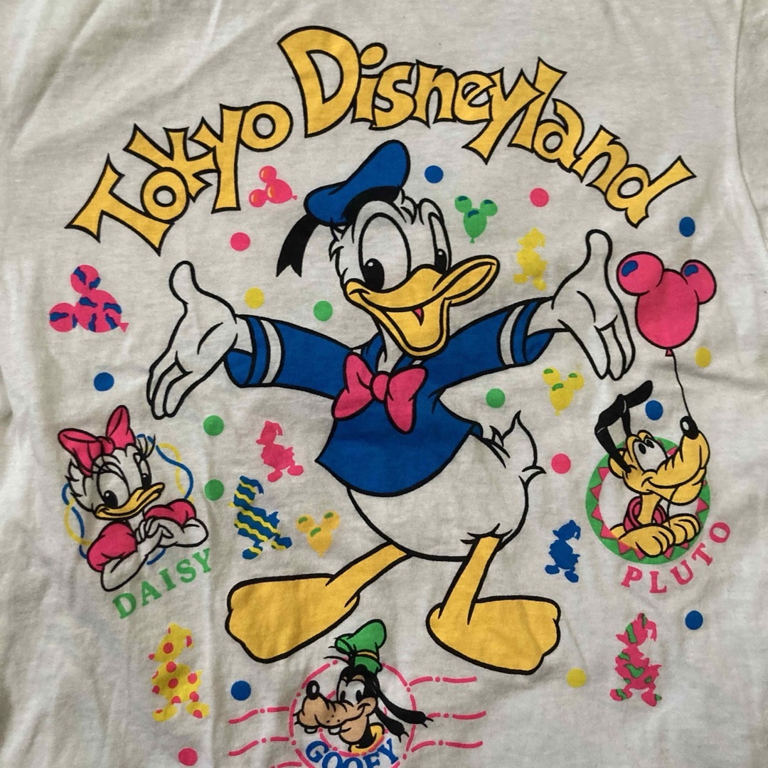 Disney - 最終値下げ レトロディズニーランド Tシャツ 子供130センチの