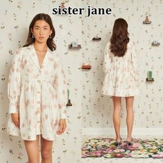 シスタージェーン(sister jane)のSister Jane ビジューボタン ミニワンピース(ミニワンピース)