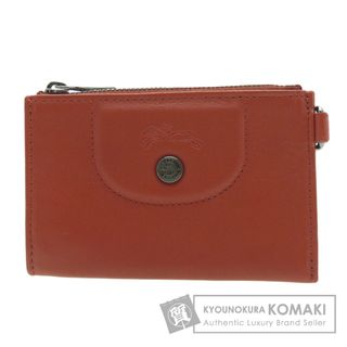 LONGCHAMP - LONGCHAMP ル フローネ レザーコインケース パウダー