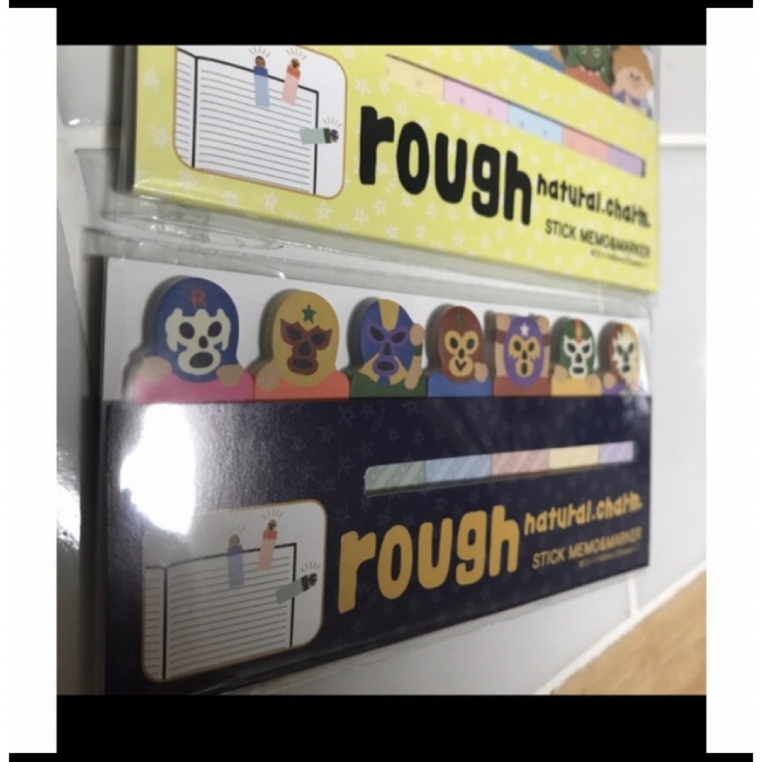 rough(ラフ)のrough 付箋 インテリア/住まい/日用品の文房具(ノート/メモ帳/ふせん)の商品写真