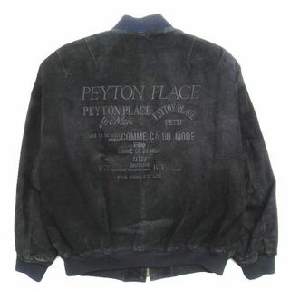 ペイトンプレイス(Peyton Place)の80s 90s ヴィンテージ ペイトンプレイス スエード MA-1 /◎ME1(ブルゾン)