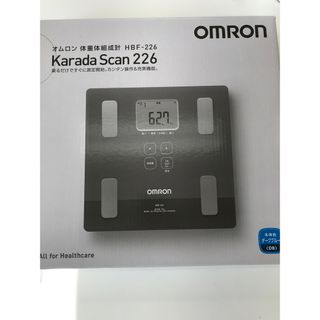 オムロン(OMRON)のオムロン　体重体組成計　HBF-226-DBスリム体重計(体重計/体脂肪計)