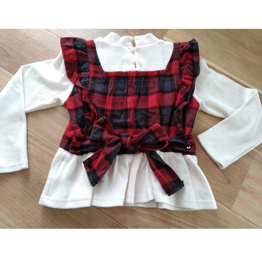 petit main(プティマイン)のpetit main130 キッズ/ベビー/マタニティのキッズ服女の子用(90cm~)(Tシャツ/カットソー)の商品写真