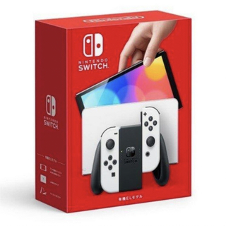 ニンテンドースイッチ(Nintendo Switch)の新品　Nintendo Switch 有機EL ホワイト (家庭用ゲーム機本体)