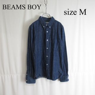 ビームスボーイ(BEAMS BOY)のBEAMS BOY ボタンダウン コットン デニム シャツ カジュアル トップス(シャツ/ブラウス(長袖/七分))