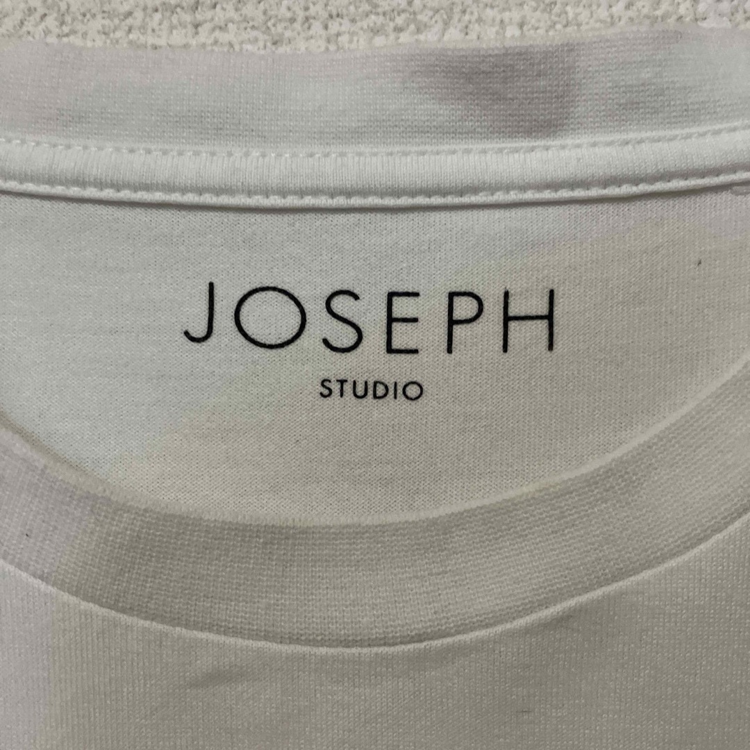 JOSEPH(ジョゼフ)のJOSEPH studio プリントT ホワイト　men's M オンワード樫山 メンズのトップス(Tシャツ/カットソー(半袖/袖なし))の商品写真