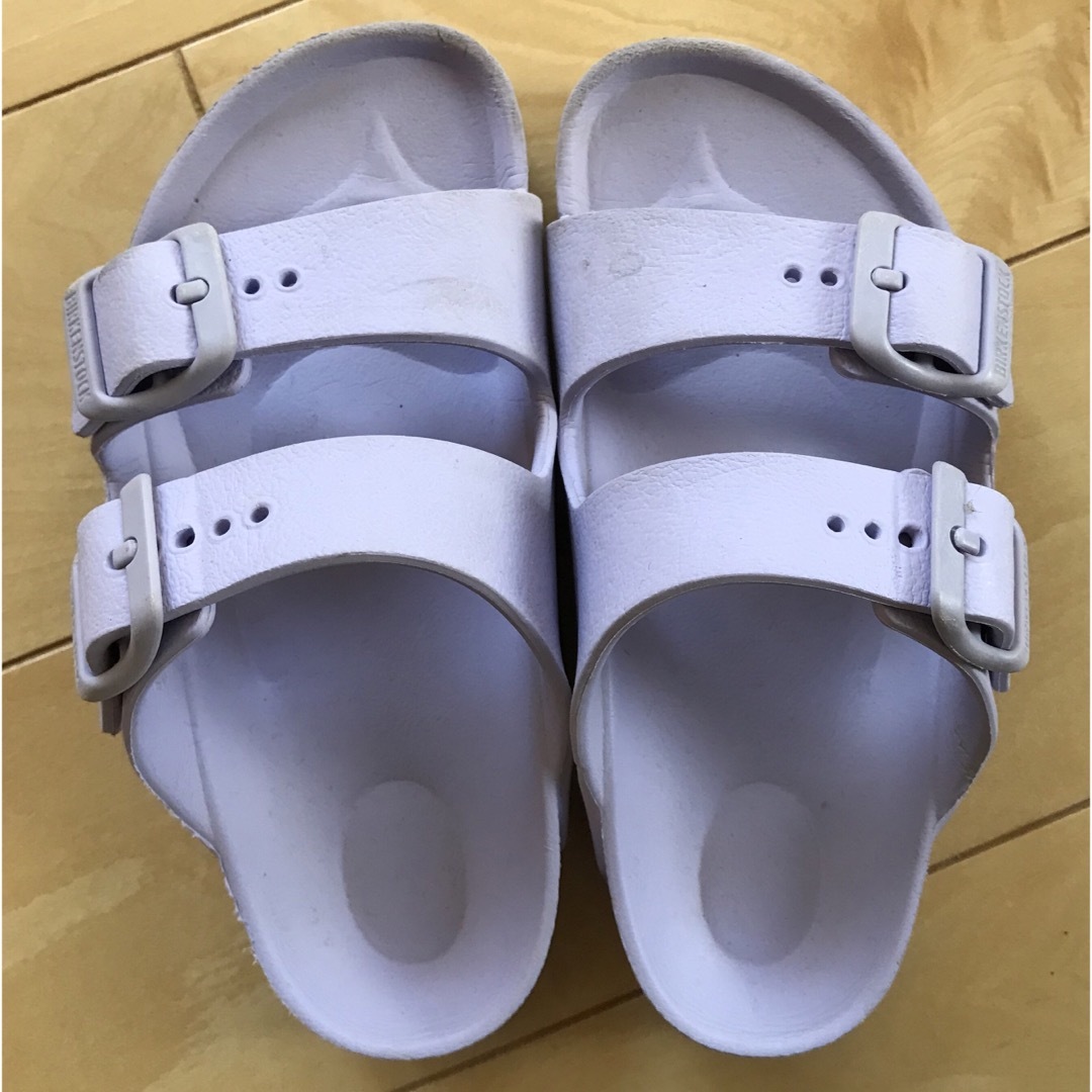 BIRKENSTOCK(ビルケンシュトック)のビルケンシュトック  アリゾナ EVA パープル16.5cm キッズ/ベビー/マタニティのキッズ靴/シューズ(15cm~)(サンダル)の商品写真