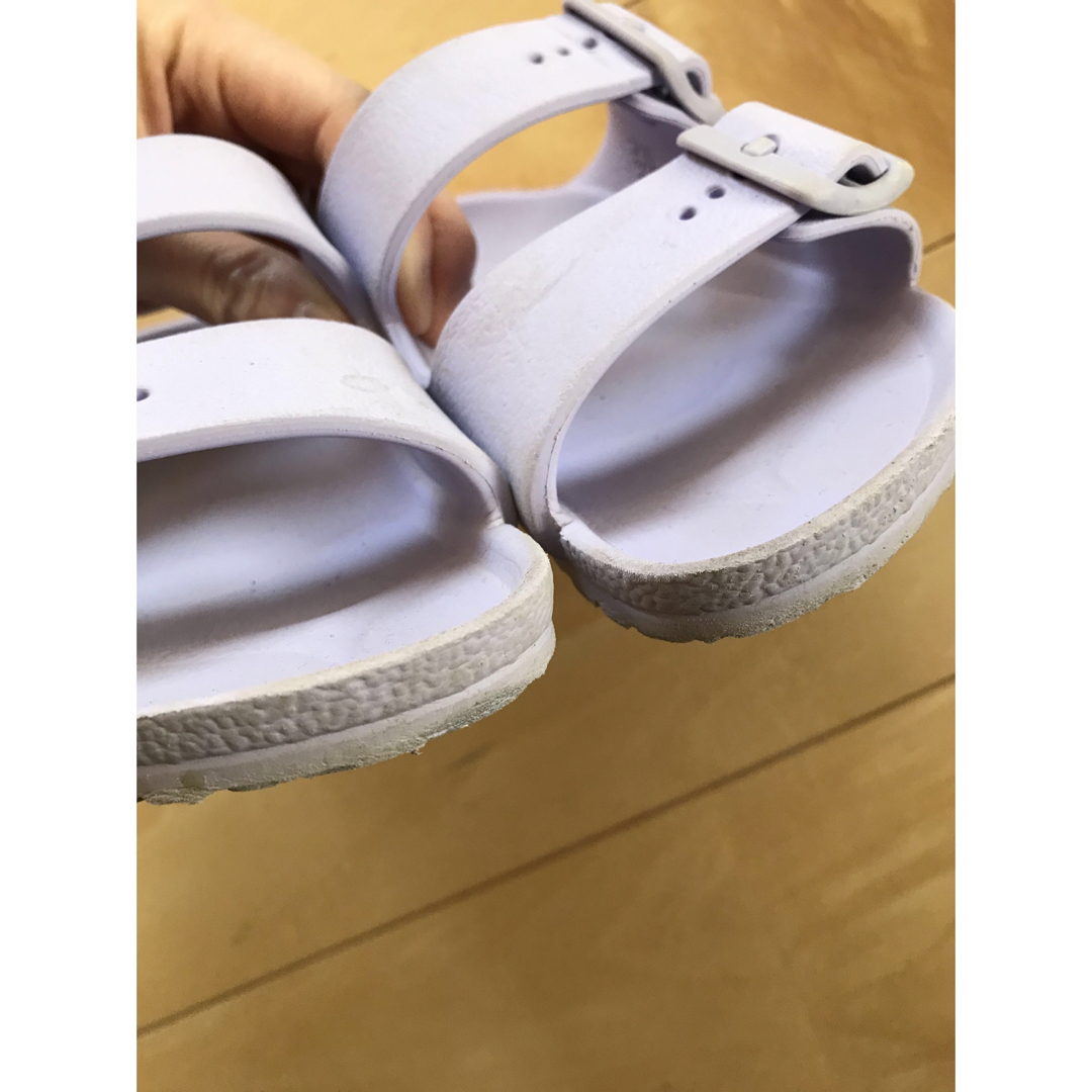 BIRKENSTOCK(ビルケンシュトック)のビルケンシュトック  アリゾナ EVA パープル16.5cm キッズ/ベビー/マタニティのキッズ靴/シューズ(15cm~)(サンダル)の商品写真