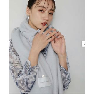 ジルバイジルスチュアート(JILL by JILLSTUART)のジルバイジルスチュアート  ハートトッピングストール　新品！(マフラー/ストール)