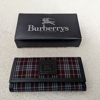 BURBERRY - バーバリーズ キーケース チェック バーバリー ビンテージ 新品未使用 BURB