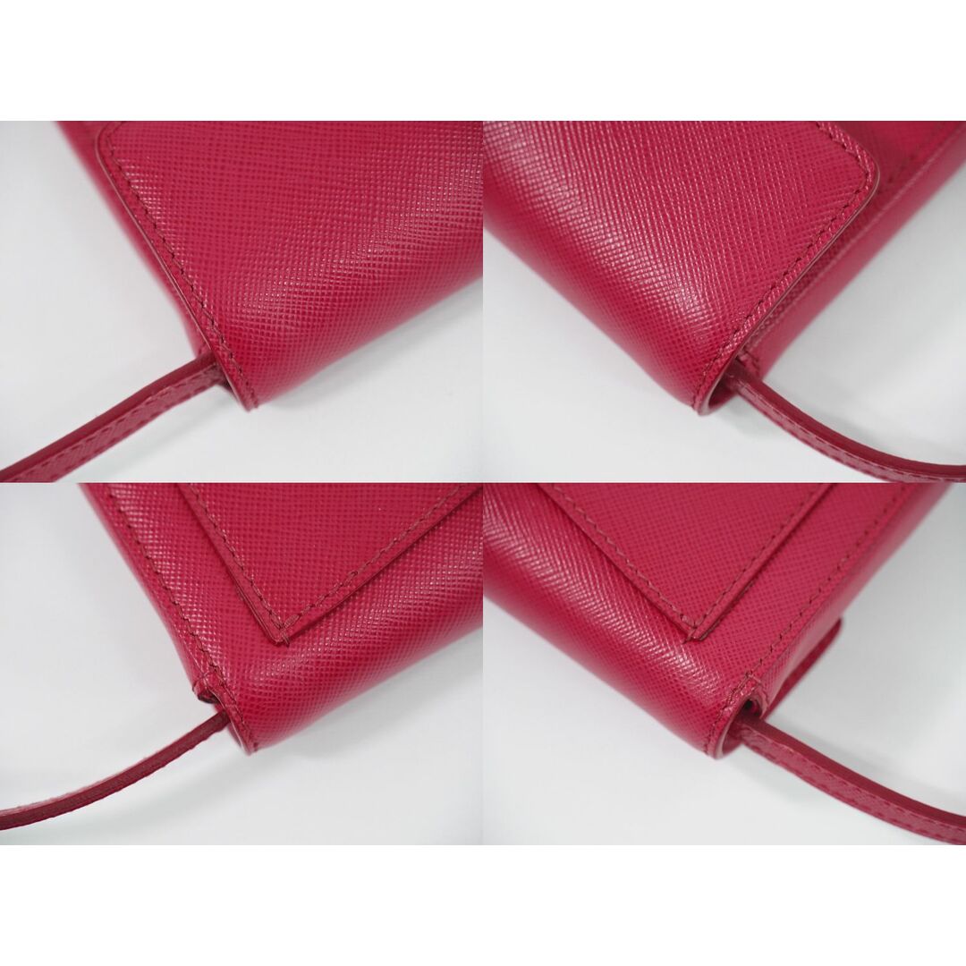 PRADA - 本物 プラダ PRADA サフィアーノ レザー ミニ PRADA - 本物 プラダ PRADA サフィアーノ レザー ミニ