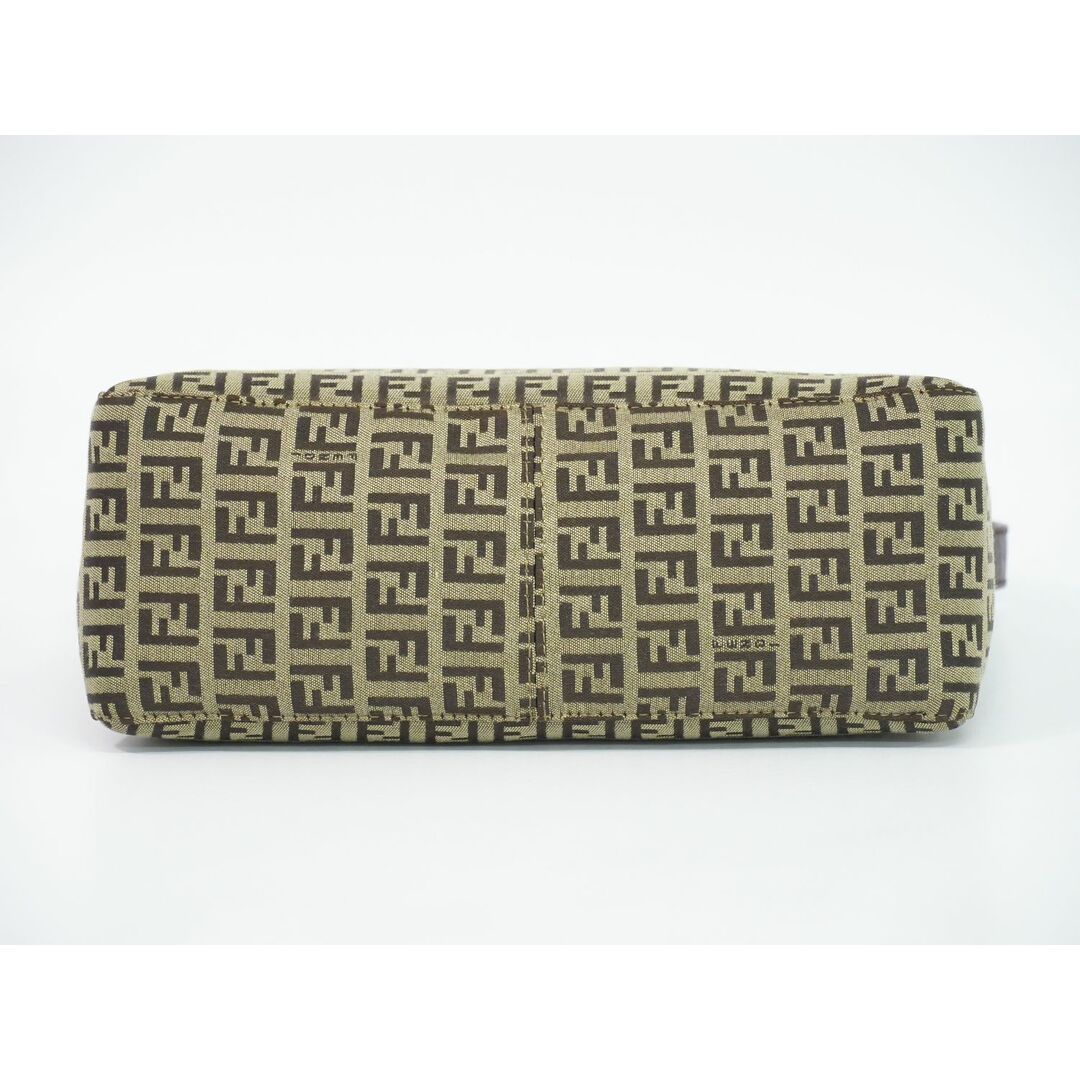FENDI 財布　ズッカ柄　ズッキーノ　ベージュ　キャメル　キャンバス地　正規品 FENDI 財布ズッカ柄ズッキーノベージュキャメルキャンバス地正規品