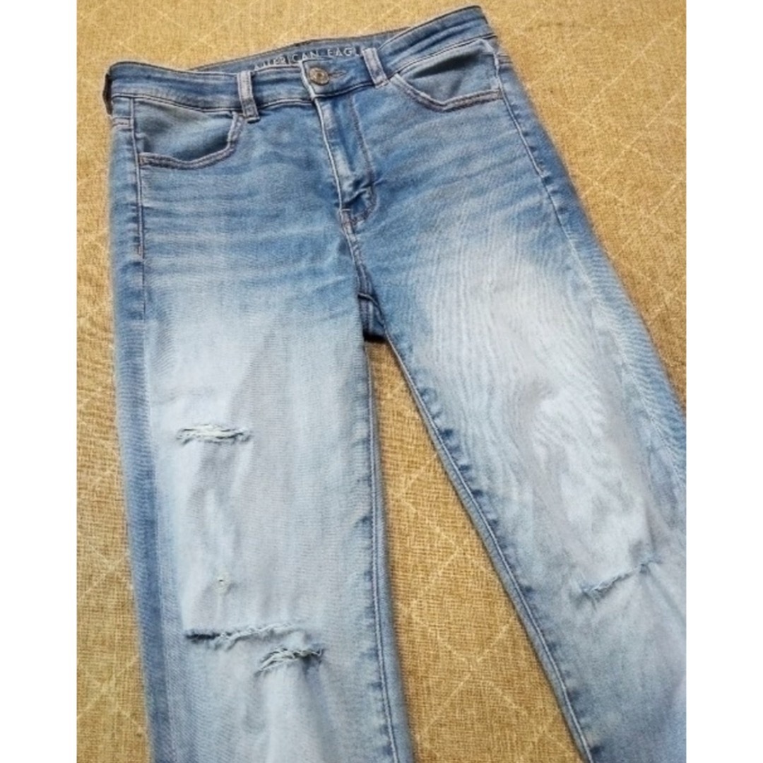 American Eagle(アメリカンイーグル)のJEGGING AMERICAN EAGLEストレッチスキニースリムデニム メンズのパンツ(デニム/ジーンズ)の商品写真