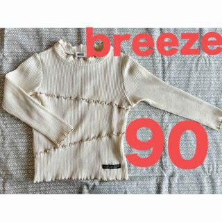 ブリーズ(BREEZE)のbreeze テレコメロウTシャツ　100(Tシャツ/カットソー)