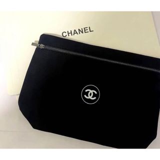 CHANEL ブラックポーチ（箱付き） ノベルティ正規品 新品未使用