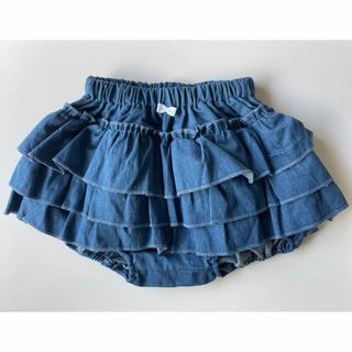 デニムフリルブルマ　90〜100size(パンツ/スパッツ)