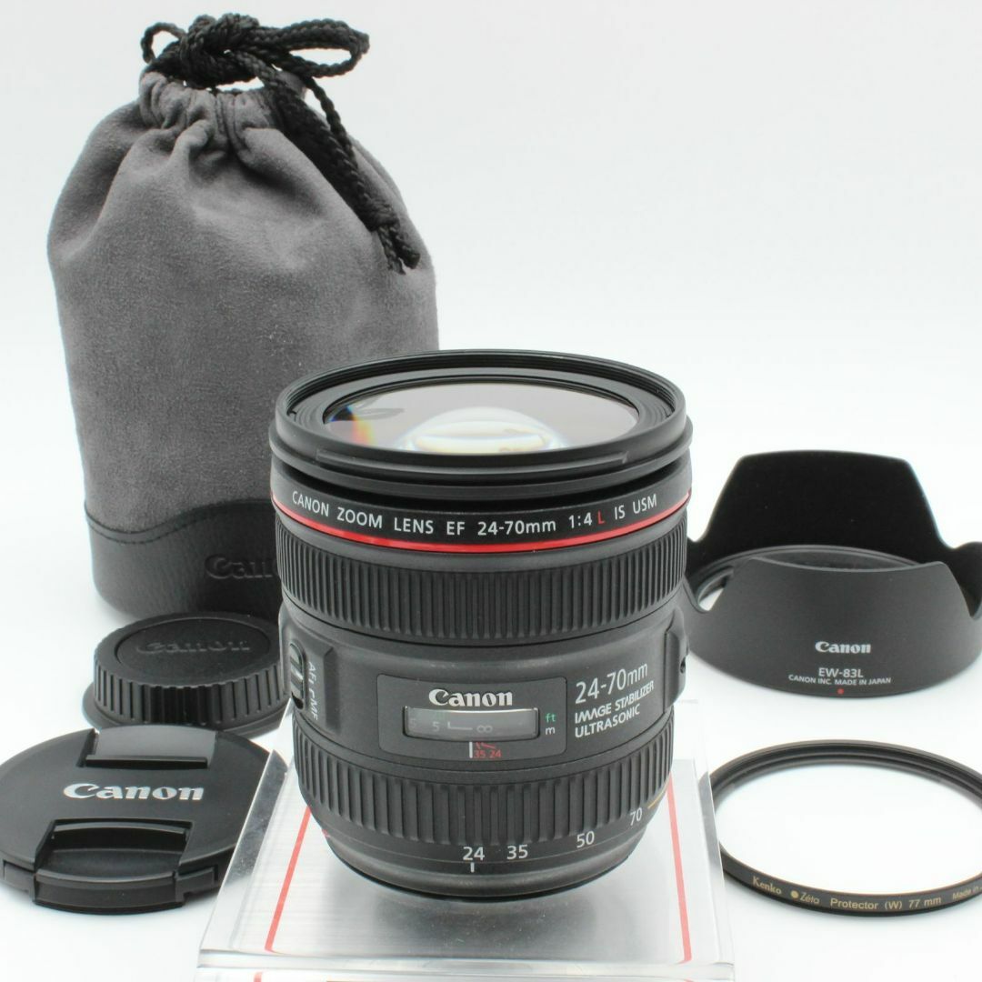 Canon - 【新品同様】 Canon キヤノン EF 24-70mm f4 L IS USMの通販