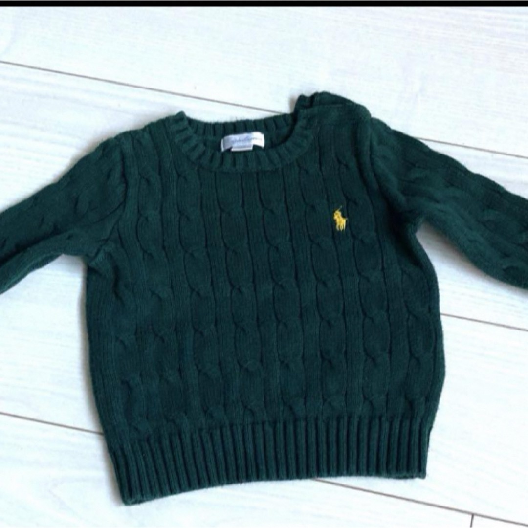 Ralph Lauren(ラルフローレン)のラルフローレン　ニット キッズ/ベビー/マタニティのベビー服(~85cm)(ニット/セーター)の商品写真