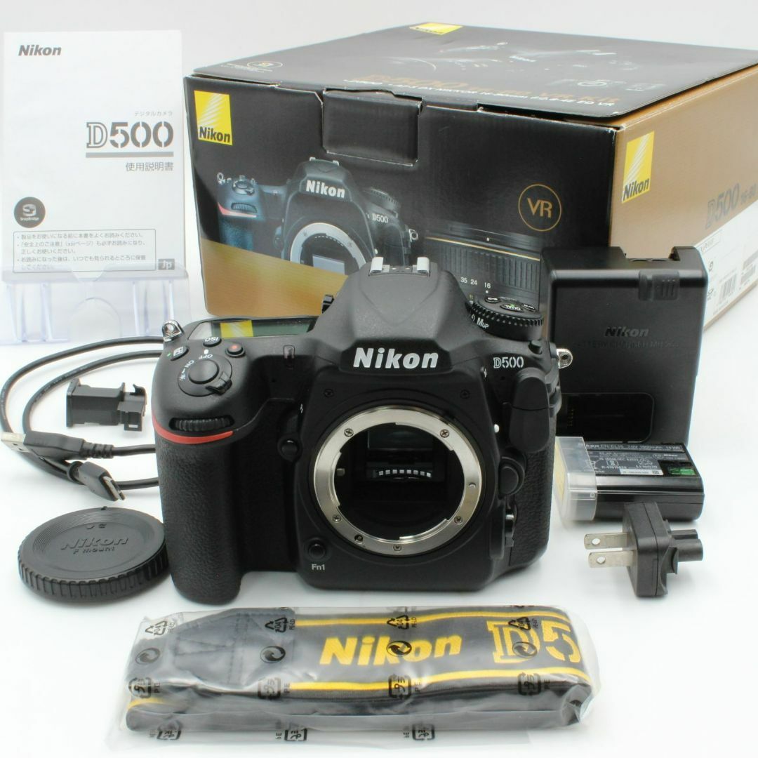 ショット数21496 【極美品】 Nikon ニコン D500 ボディ送料無料